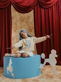 Свитшот с рюшей "Куколка"