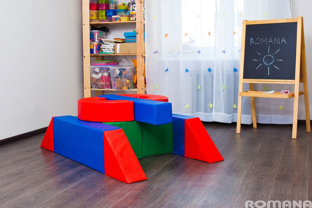 Мягкий игровой комплекс «Танк»