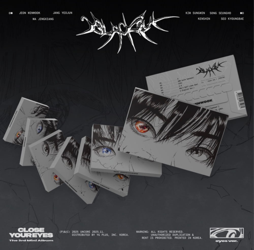 CLOSE YOUR EYES - blackout (eyes Ver.)