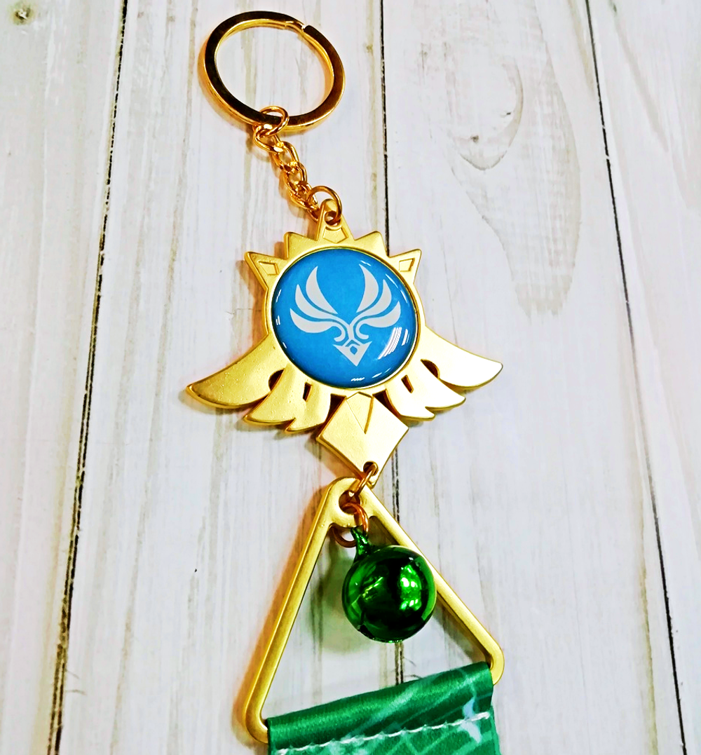 Тканевые брелоки с глазом Бога аниме игра "Геншин Импакт" - Венти