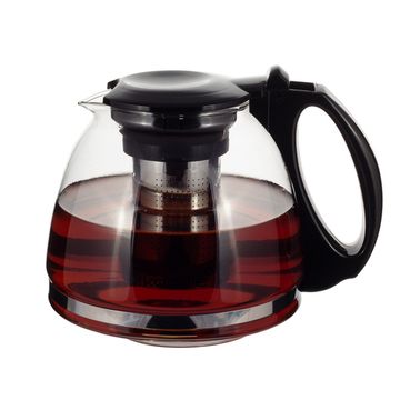 Стеклянный заварочный чайник 1100 мл. Kamille KM 0779M со съемным ситечком