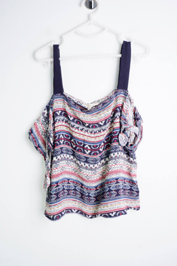 Топ Springfield вискозный, маркировка 40, визуально на 46 размер