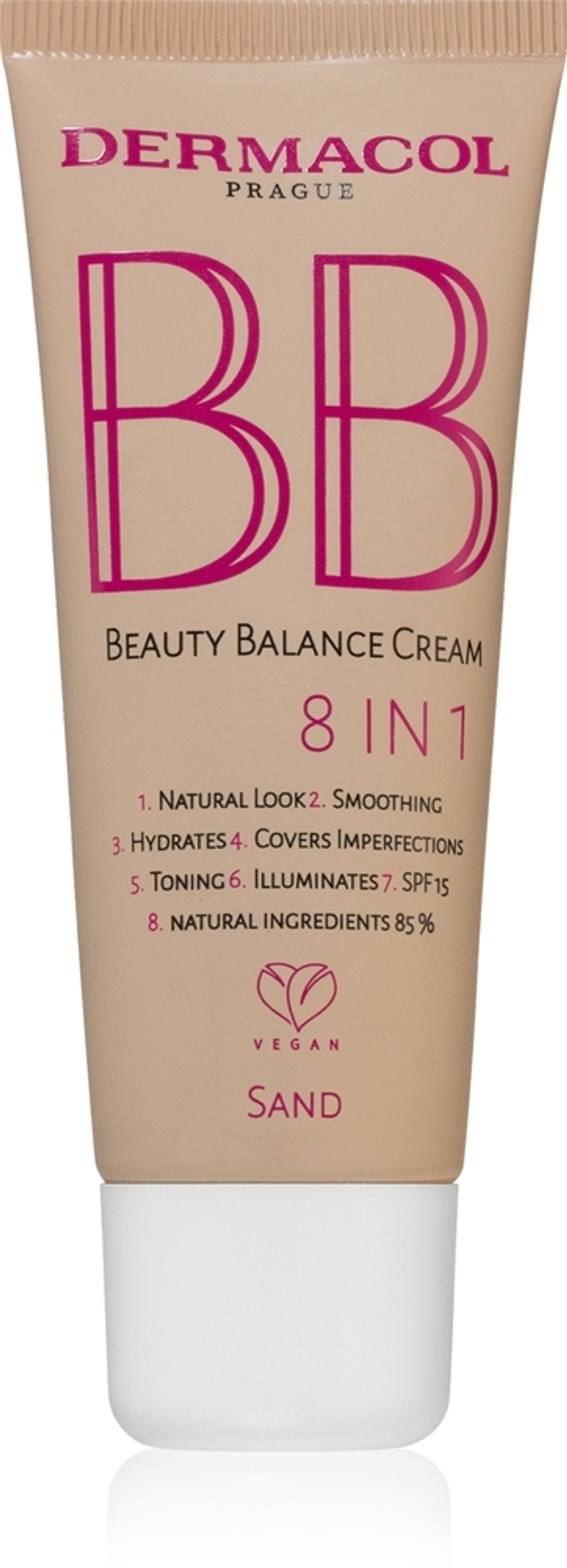 Dermacol Beauty Balance - BB-крем с увлажняющим эффектом SPF 15, 30 ml