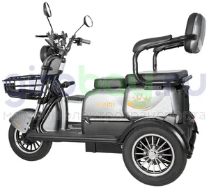 Электроскутер IKINGI SIBTRIKE 1000W (60V/25Ah) - Серый фото №12