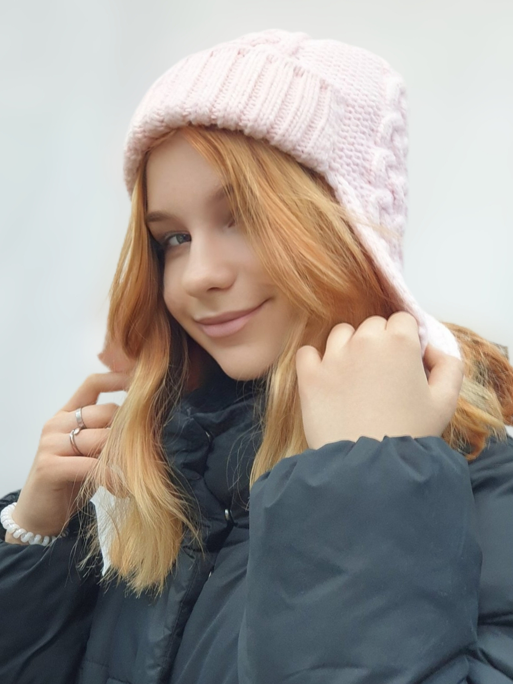 Шапка ушанка АЙС (Флис)