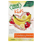 True Citrus, True Lemon, смесь для детских напитков, клубника и банан, 10 пакетиков по 3,5 г (0,12 унции)