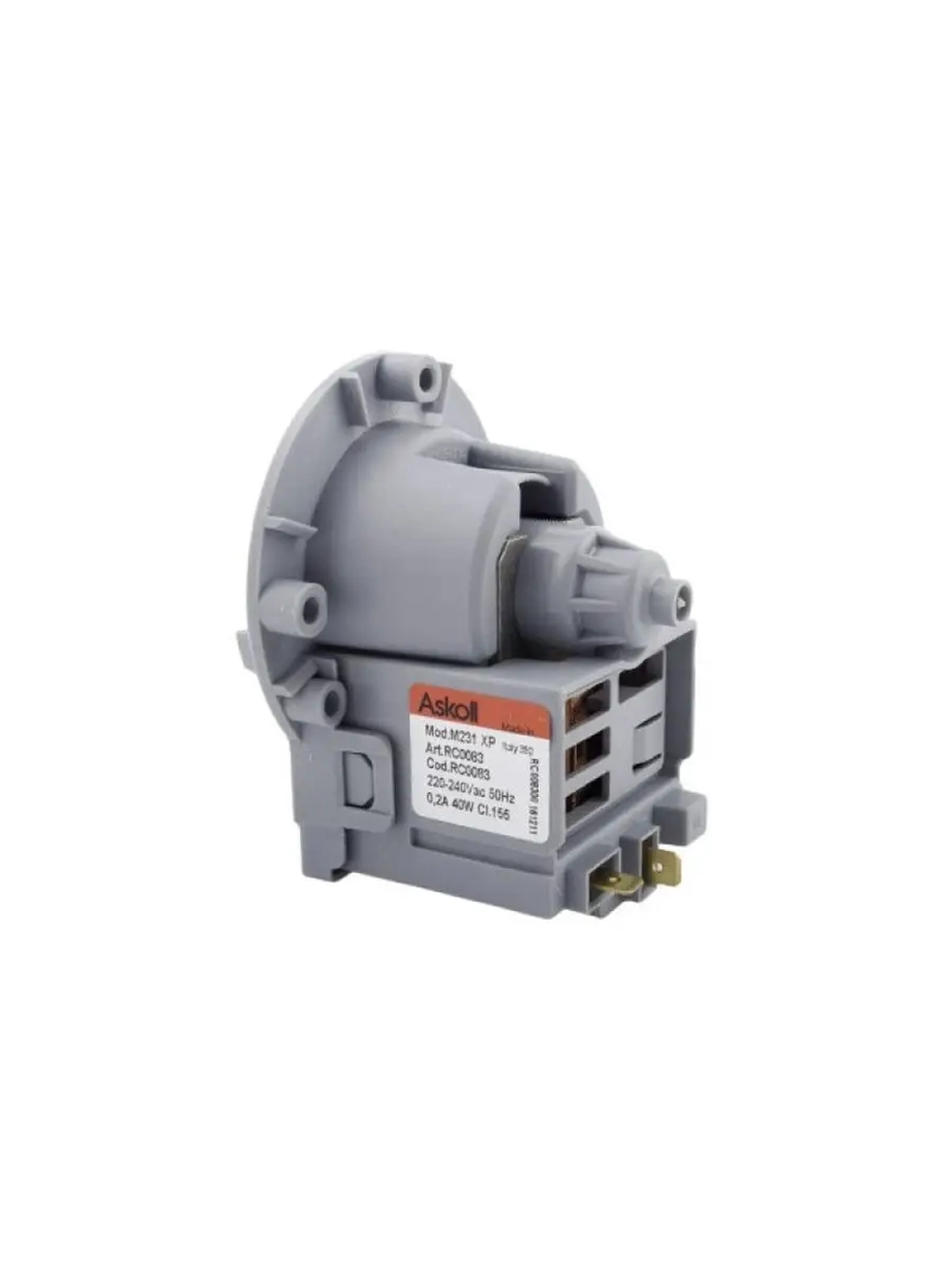 МАГНИТНЫЙ НАСОС СЛИВА 40W СТИРАЛЬНЫЕ МАШИНЫ UNIVERSALE 00215254 (49016211,92129444,C00144997,4055093050)