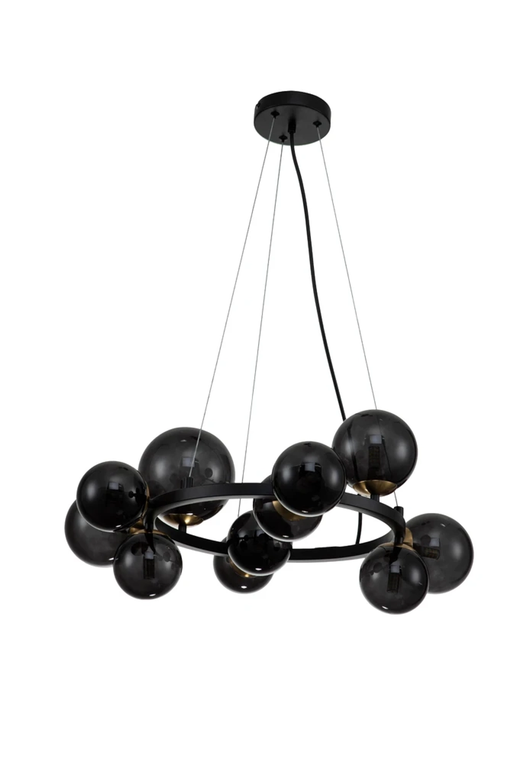 Подвесная люстра Indigo MOLECOLA 11018/11P Black V000195