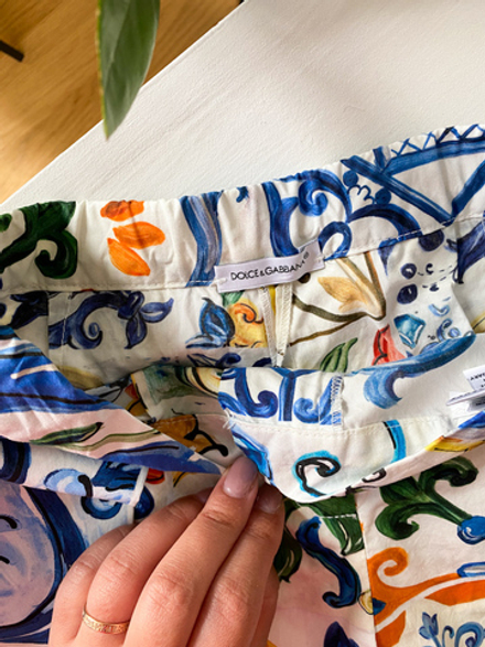 Хлопковые шорты-юбка Dolce&Gabbana, 116