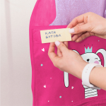 Детский чехол с карманами 80х50. Зайка