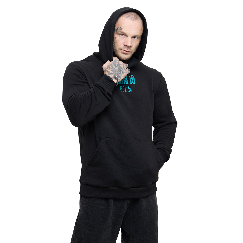 Худи Clan 13 Wave_Road, черный