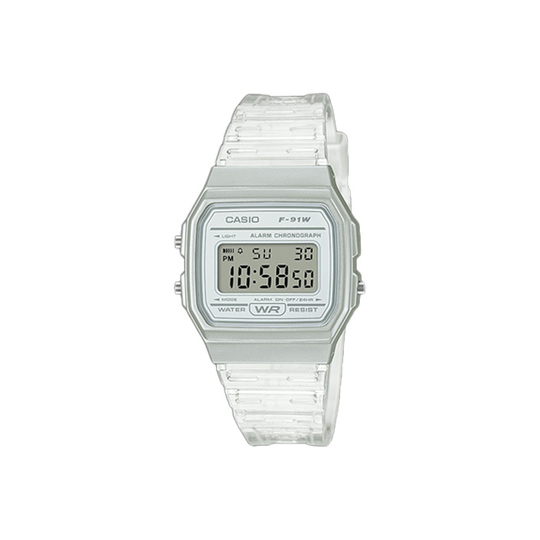 CASIO Women"s DIGITAL Series White Watch F-91WS-7