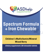 ASDHelp - SPECTRUM FORMULA + Iron Chewable 60 tablets