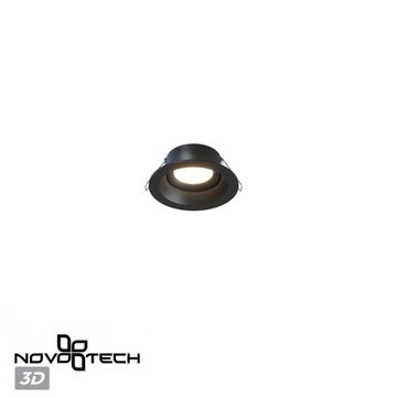 Светильник встраиваемый 1*GU10 371055 черный CLOUD Novotech