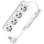 Удлинитель бытовой 4 гн, 5 м, ПВС, 3х1 мм2, с/з, UNIVersal, Е-304, 9631982