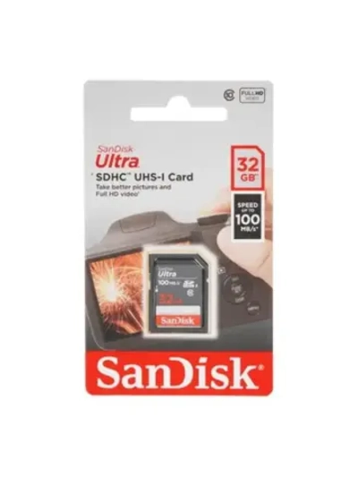 Карта памяти Ultra SDSDUNR-032G-GN3IN SDHC 32 ГБ