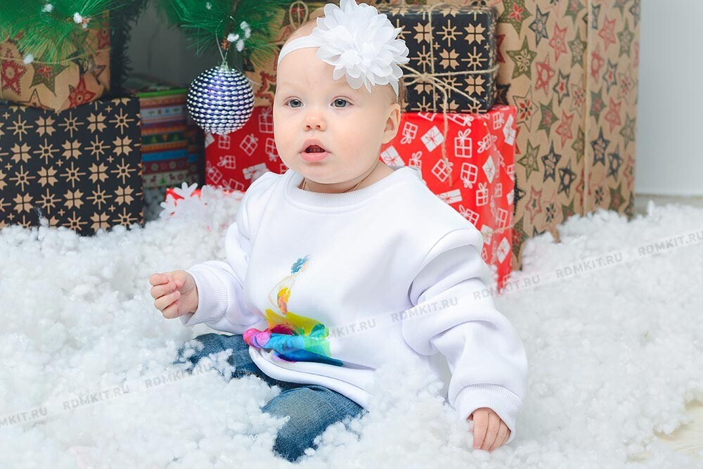 СВИТШОТ СУВЕНИРНЫЙ ФЛИС, 280 гр, J-301 р.104