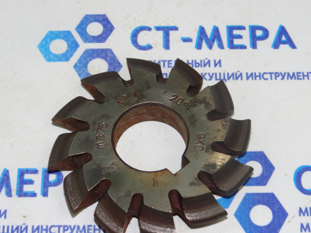 Фреза модульная М3.75 №1 (9ХС) z=12