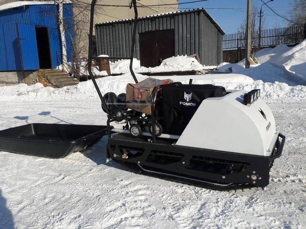 Мотобуксировщик POMOR М-650 S13