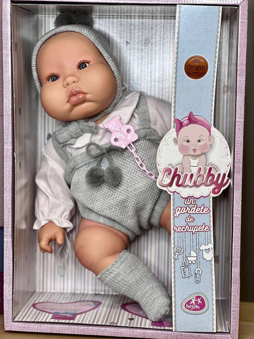 Кукла BERJUAN виниловая 50см Chubby Baby (20004)