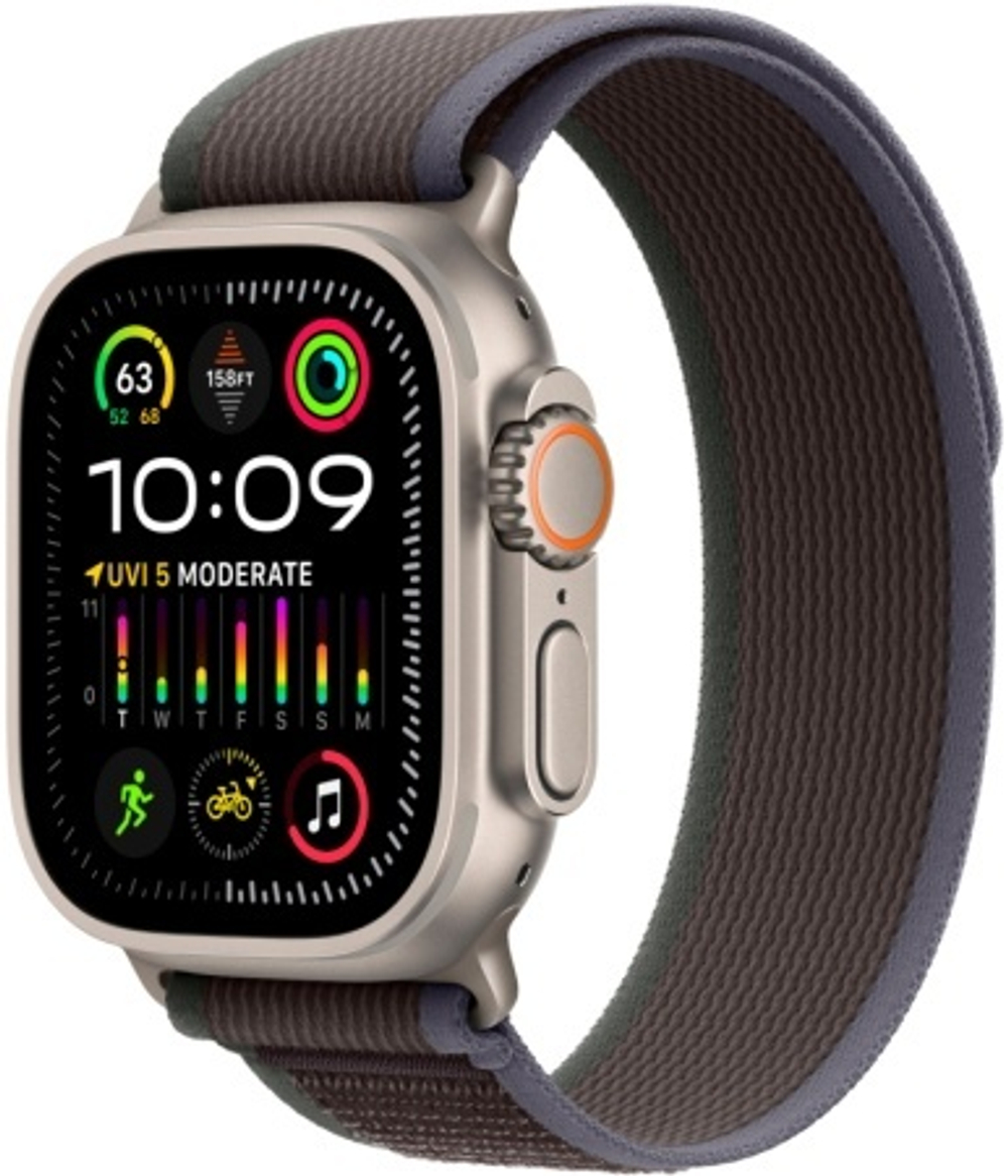 Часы Apple Watch Ultra 2 GPS + Cellular 49 мм,  ремешок Сине-черного цвета