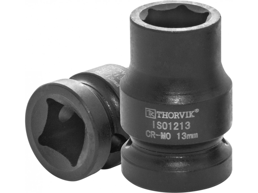 Головка торцевая ударная 1/2"DR,13 мм Thorvik IS01213