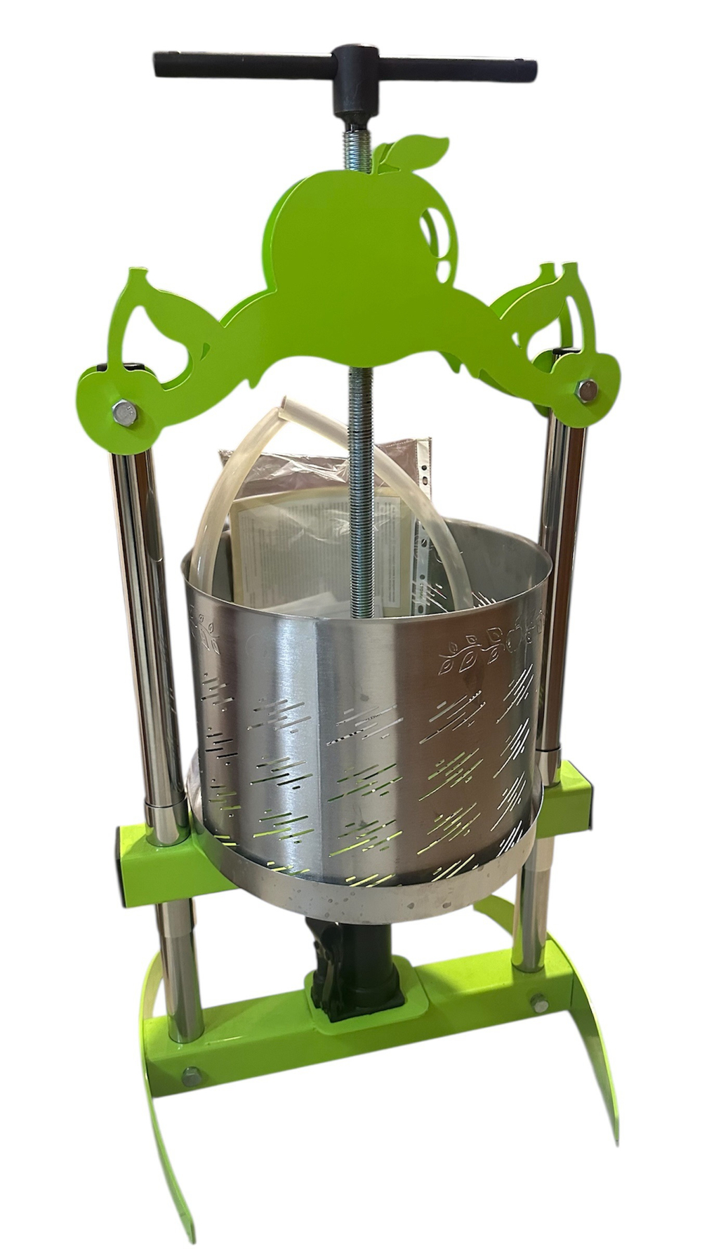 Соковыжималка пресс для отжима сока домкратный SOK 12 л с нержавеющим поддоном