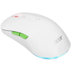 Мышь Acer OMR311 [ZL.MCECC.034] белая оптическая 2400dpi cordless BT / Radio USB for gamer