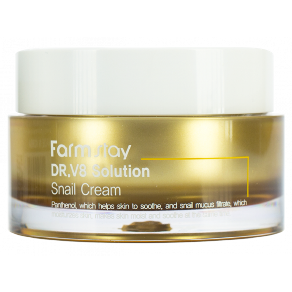 Крем с муцином улитки FarmStay Dr.V8 Solution Snail Cream