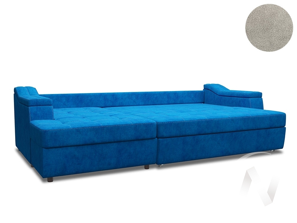 Диван угловой левый Бруно ДКУ-О NEW (Bremen 03; 5 категория)