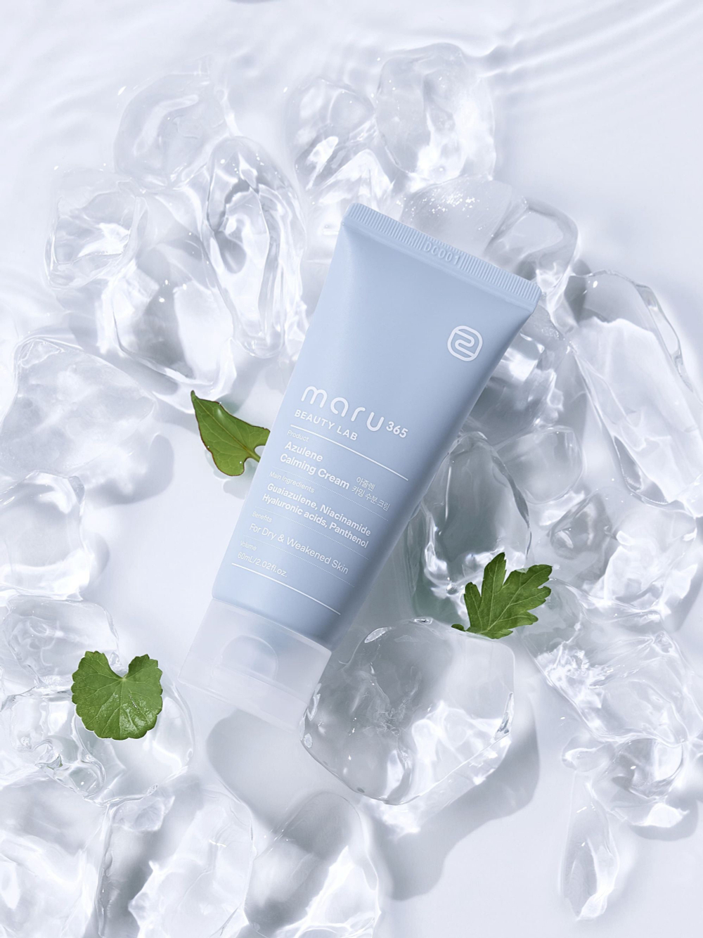 [MARU365 BeautyLab] Крем для лица успокаивающий и увлажняющий с азуленом Azulene Calming Cream, 60 мл