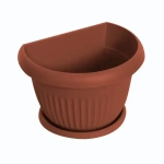 Кашпо настенное ЛИВИЯ D220мм Терракотовый 0,154,167х0,22м