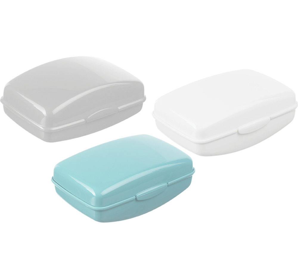 Мыльница дорожная (разноцв.) арт.М2219