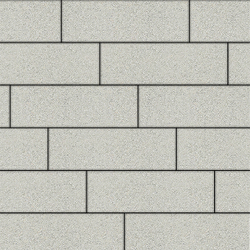 Тротуарная плитка ПРЯМОУГОЛЬНИК 750х250 мм - Стандарт Белый