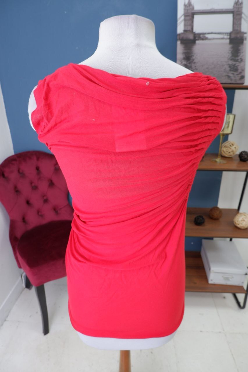 Топ Max Mara яркий 44 размер