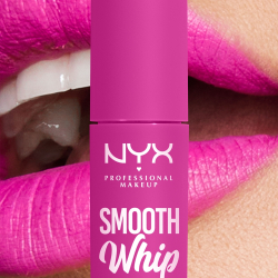NYX Professional Makeup Smooth Whip Matte Lip Cream - Бархатистая разглаживающая помада, 4 ml