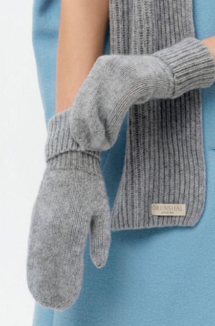 Варежки В805-03 серые