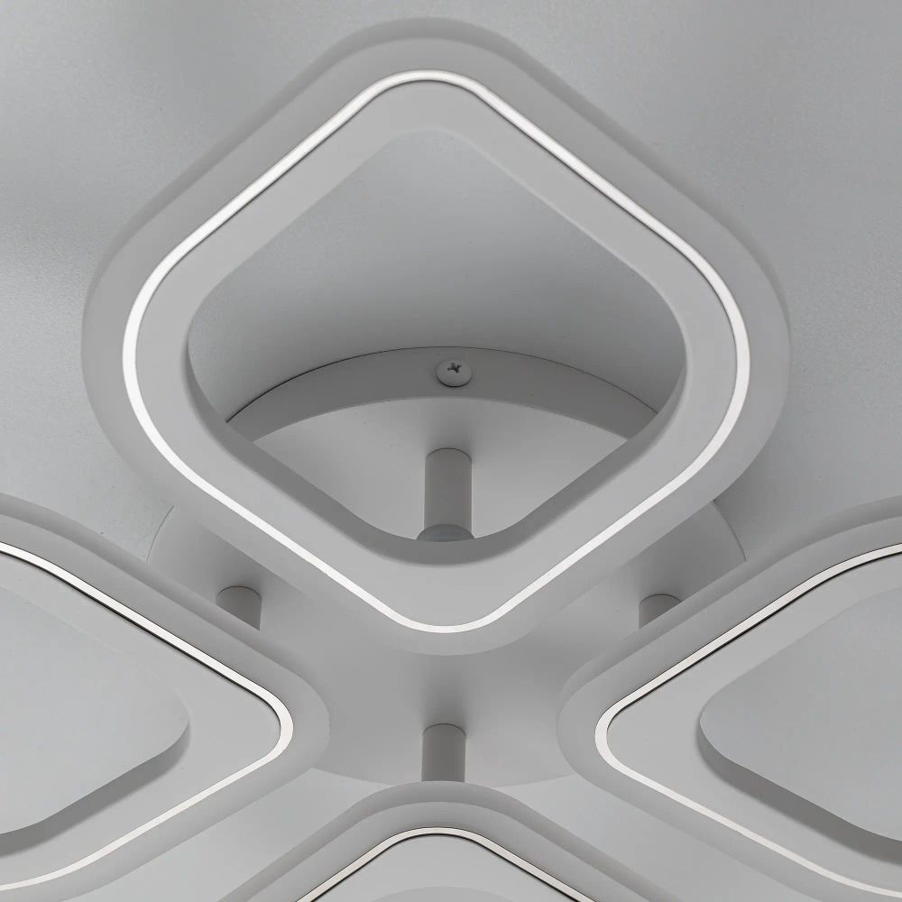 Citilux Ромби CL236040R LED Люстра с пультом Белая