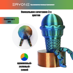 Пластик Eryone Silk PLA Tri-Color 1.75mm, 1KG/roll Orange & Blue & Green