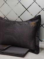 Постельное белье Roberto Cavalli Dark Grey евро