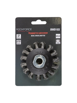 Кордщетка дисковая 75мм RockForce##Rock FORCE RF-BWD103