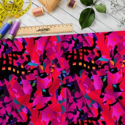 Ткань блэкаут ночной мулен руж