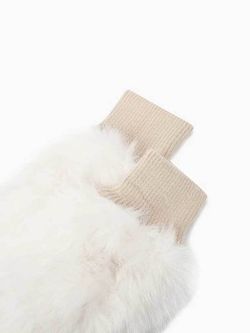 Варежки меховые