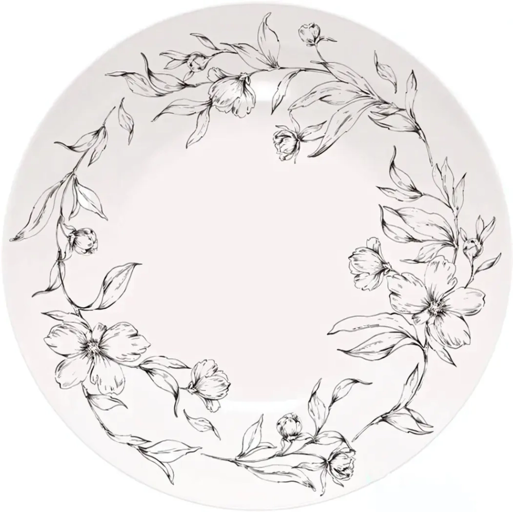 Тарелка суповая 21см «PEONIA» DM9711