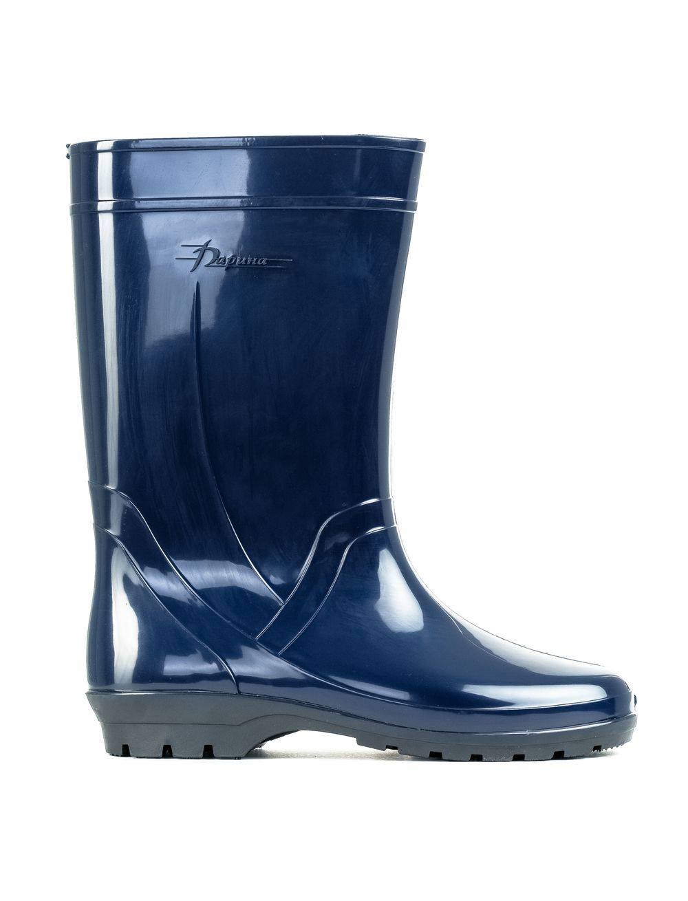 Сапоги женские «Эдельвейс» Д18-К (Синий/Черный/Фиолетовый)