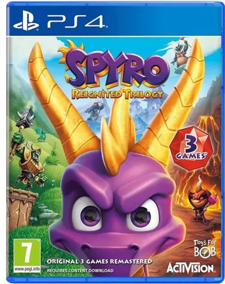 PS4 Spyro Reignited Trilogy (Новый, Английский язык, CUSA-12125)