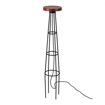 Уличный встраиваемый в грунт светильник LED 12W 3000K IP65 7108/15GLA чёрный/коричневый Liana Odeon Light