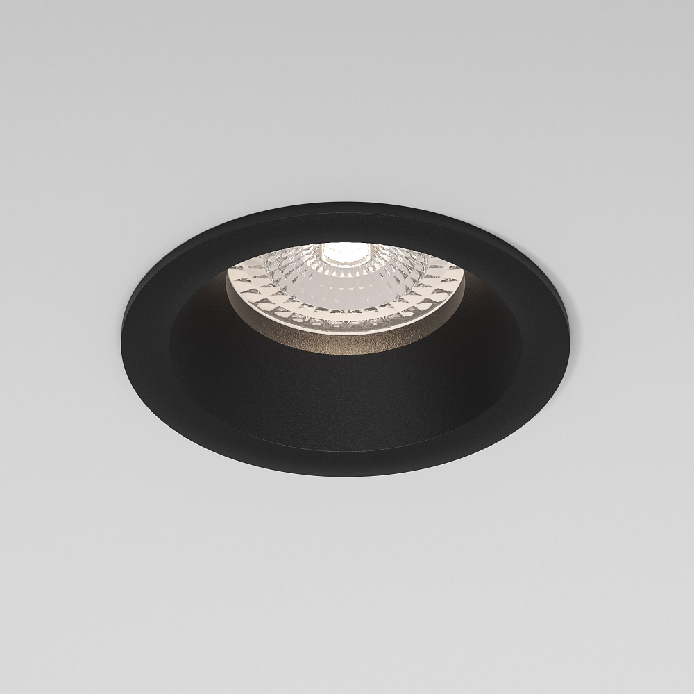 Встраиваемый светильник Elektrostandard Andi GU10 25058/01 черный