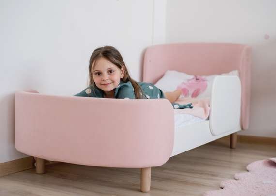 Защитный бортик для кровати KIDI soft (белый)