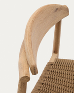 Полубарный стул Glynis эвкалипт